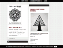 Tablet Screenshot of nopasaran.pl